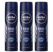 Nivea Cool Kick - Deodorant Spray - 3x 150ml