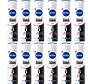 Invisible Black & White Original Clear - Deodorant Spray - 12x 150ml
