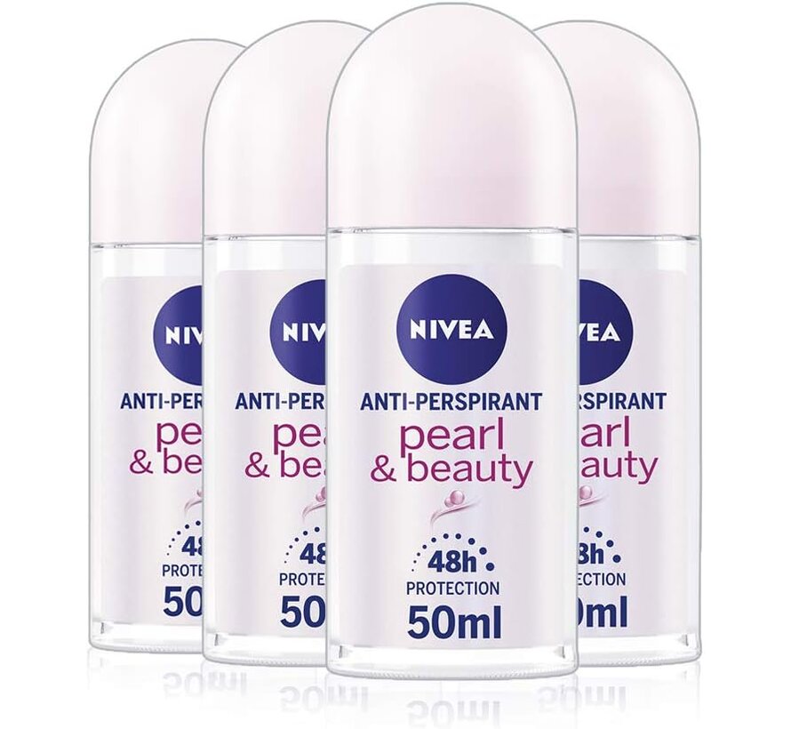 Pearl & Beauty - Deodorant Roller - 4x 50ml
