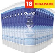 Oral-B Tandpasta - 3D White Arctic Fresh - 18x 75ml (9x 2pack)