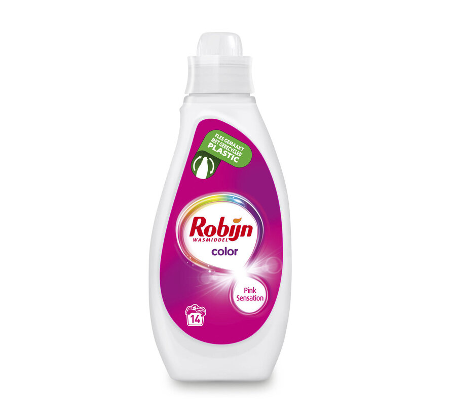 Color Pink Sensation - Vloeibaar Wasmiddel (700ml) - 6x 14 wasbeurten