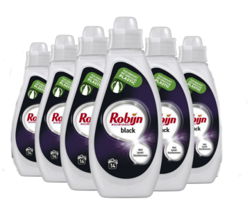 Robijn Black Velvet - Vloeibaar Wasmiddel (700ml) - 6x 14 wasbeurten
