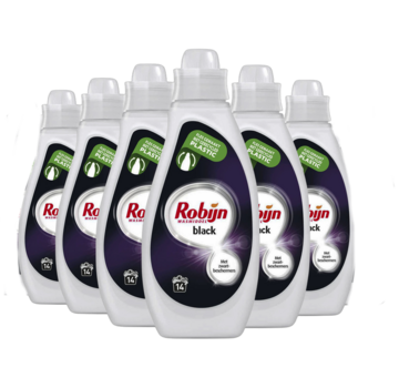 Robijn Black Velvet - Vloeibaar Wasmiddel (700ml) - 6x 14 wasbeurten