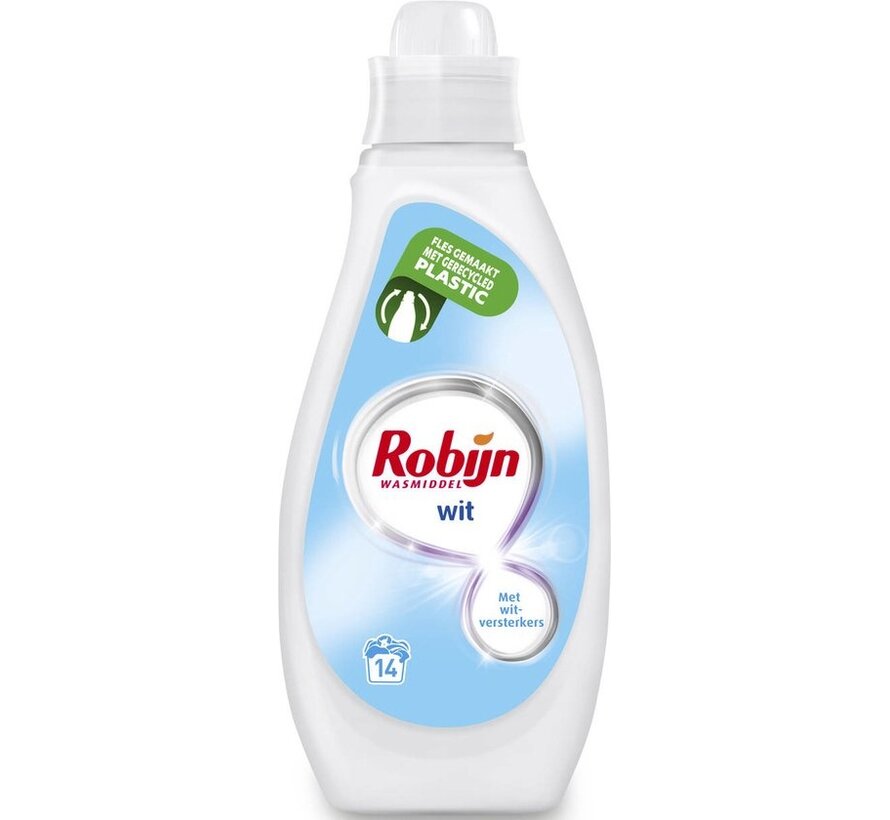 Stralend Wit - Vloeibaar Wasmiddel (700ml) - 6x 14 wasbeurten