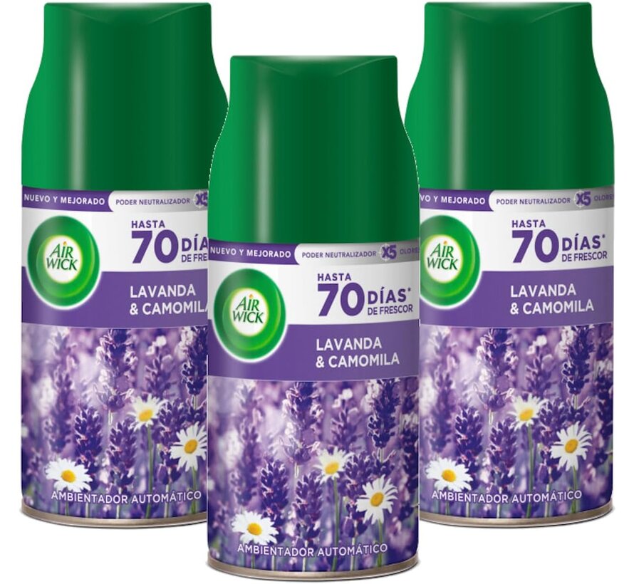 Freshmatic Navulling - Paarse Lavendel - 3x 250ml k