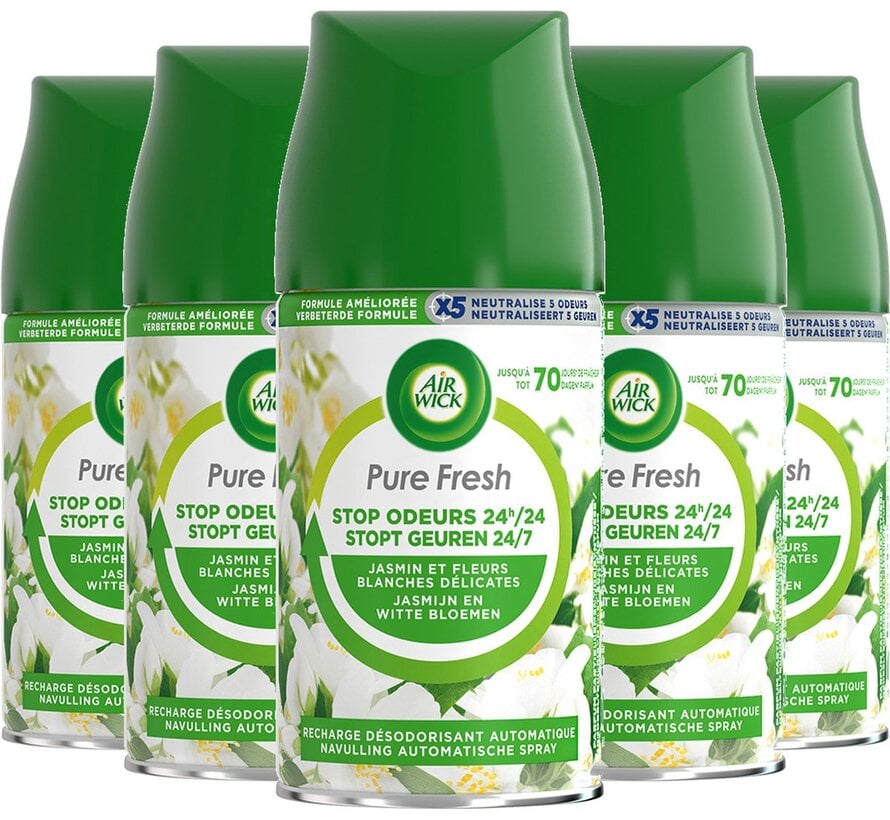 Freshmatic Navulling - Jasmijn & Freesia  - 5x 250ml