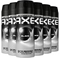 Black Dry Bodyspray / Deodorant Spray Men - 6x 150ml
