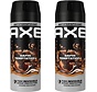 Dark Temptation Dry Bodyspray / Deodorant Spray Men - 2x 150ml