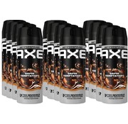 Axe Dark Temptation Dry Bodyspray / Deodorant Spray Men - 12x 150ml