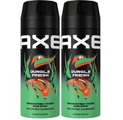 Axe Jungle Fresh - Bodyspray / Deodorant Spray Men - 2x 150ml