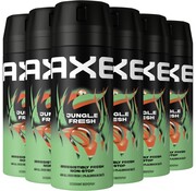 Axe Jungle Fresh - Bodyspray / Deodorant Spray Men - 8x 150ml
