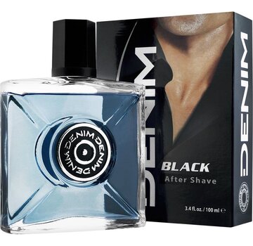 Denim Aftershave Black for Men - 100ml