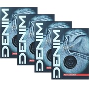 Denim Aftershave Black for Men - 4x 100ml