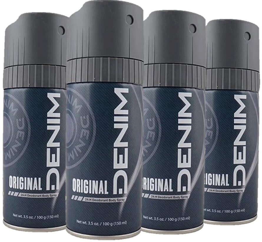 Bodyspray / Deodorant Spray Original for Men - 4x 100ml