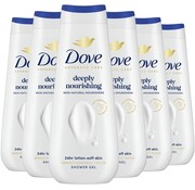 Dove Advanced Deeply Nourishing Douchecreme - Douchegel - 12x 600ml
