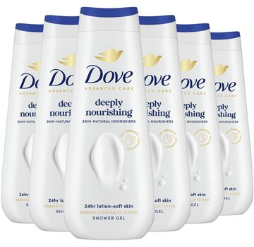 Dove Advanced Deeply Nourishing Douchecreme - Douchegel - 12x 600ml
