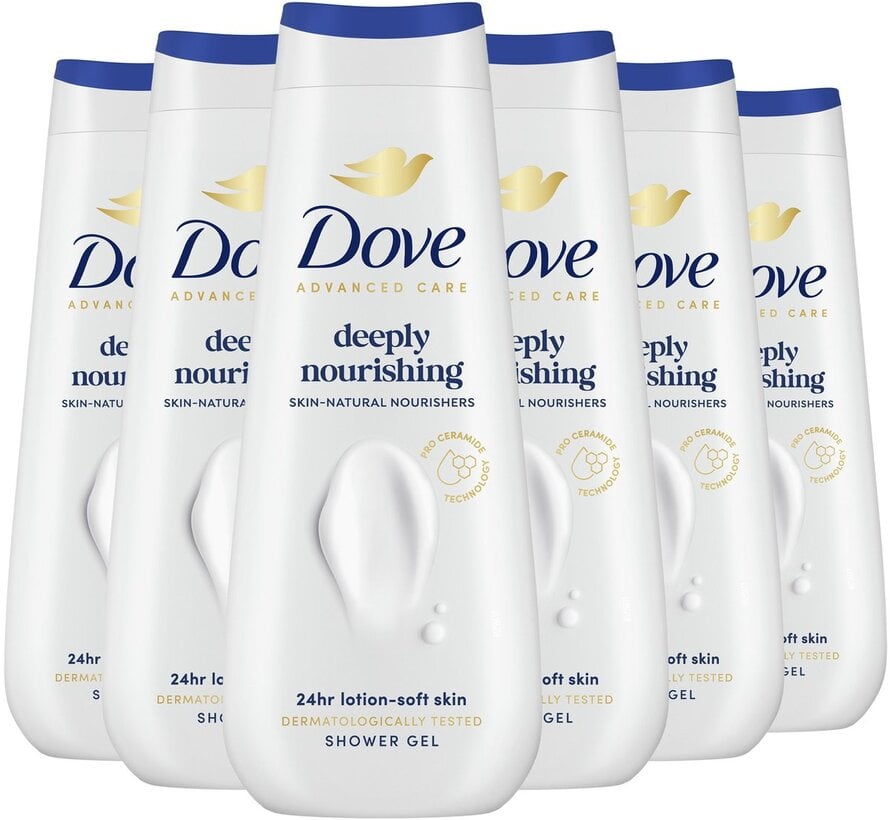 Advanced Deeply Nourishing Douchecreme - Douchegel - 12x 600ml