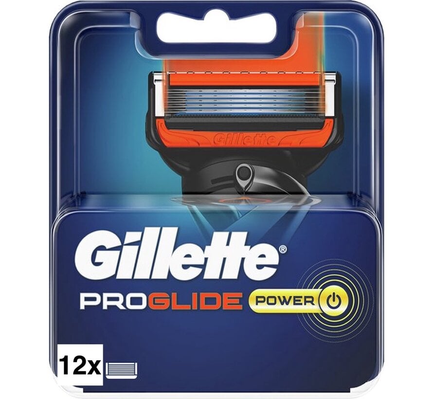 Fusion 5 - ProGlide Power - Scheermesjes - 3x 4 Stuks