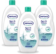 Nenuco Agua de Cologne / Eau de Cologne - 3x 650ml