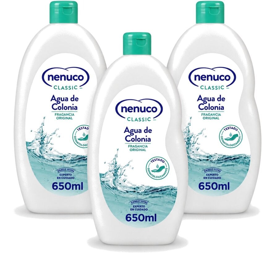Agua de Cologne / Eau de Cologne - 3x 650ml