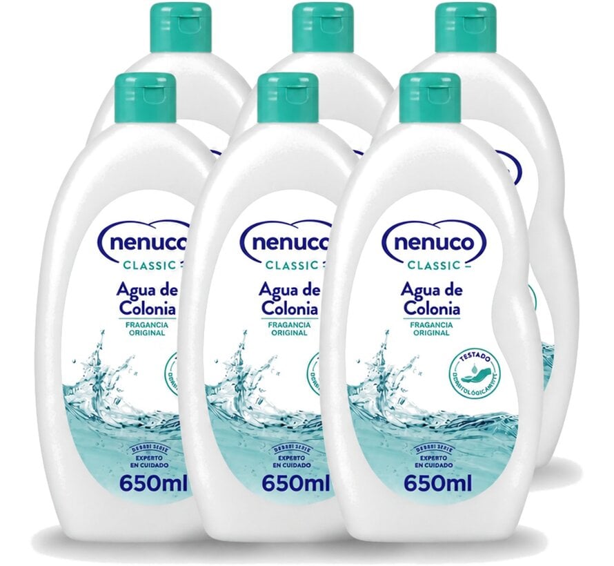 Agua de Cologne / Eau de Cologne - 6x 650ml
