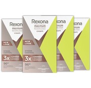 Rexona Maximum Protection Stress Control - Deodorant Stick - 4x 45ml