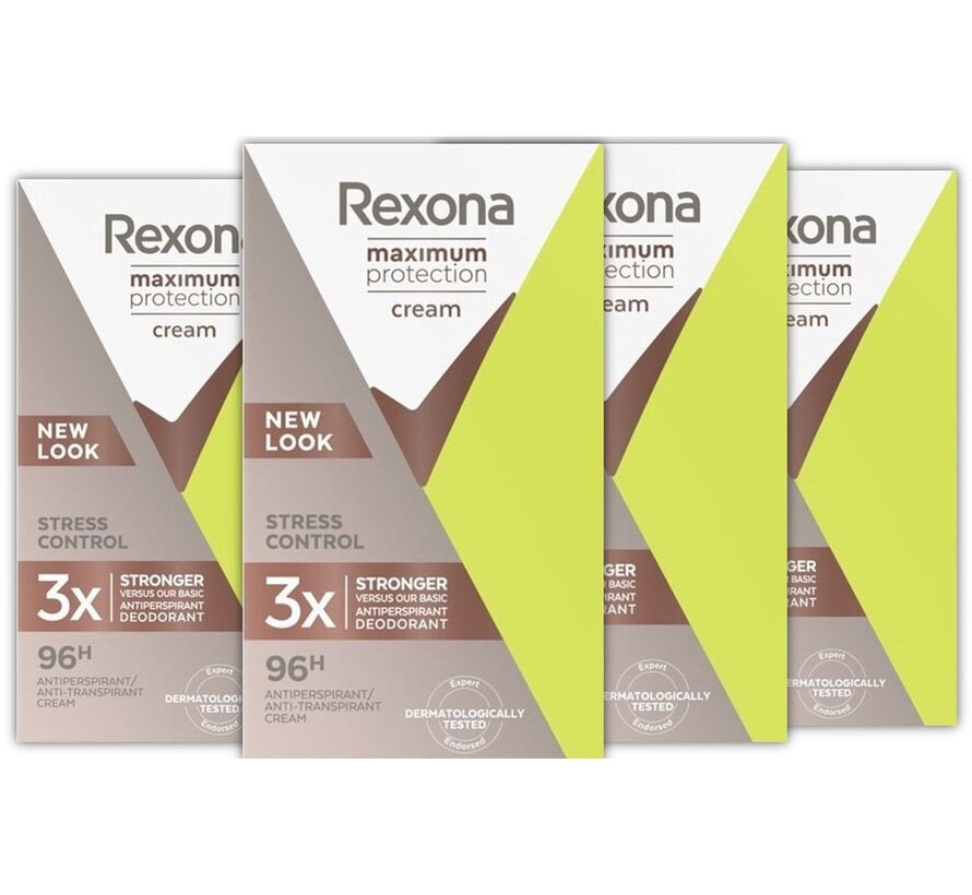 Maximum Protection Stress Control - Deodorant Stick - 4x 45ml