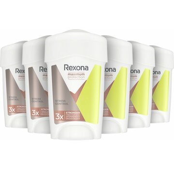 Rexona Maximum Protection Stress Control - Deodorant Stick - 6x 45ml