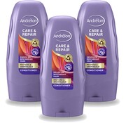 Andrelon Care & Repair - Droog en beschadigd haar - Conditioner - 3x 250ml