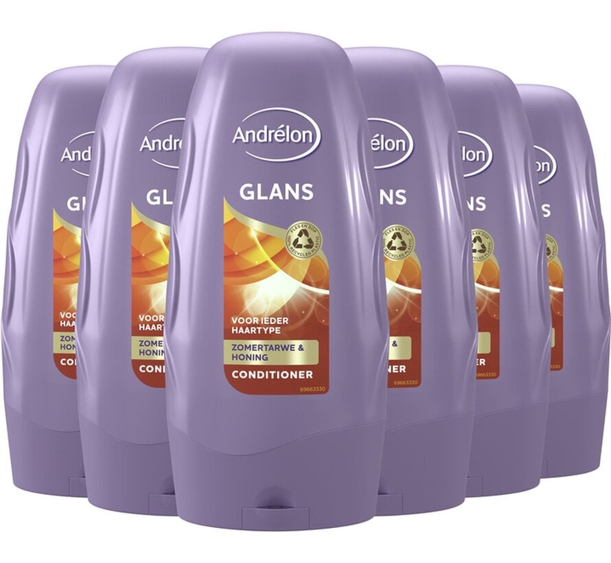 Glans - Voor ieder haartype - Conditioner - 6x 250ml