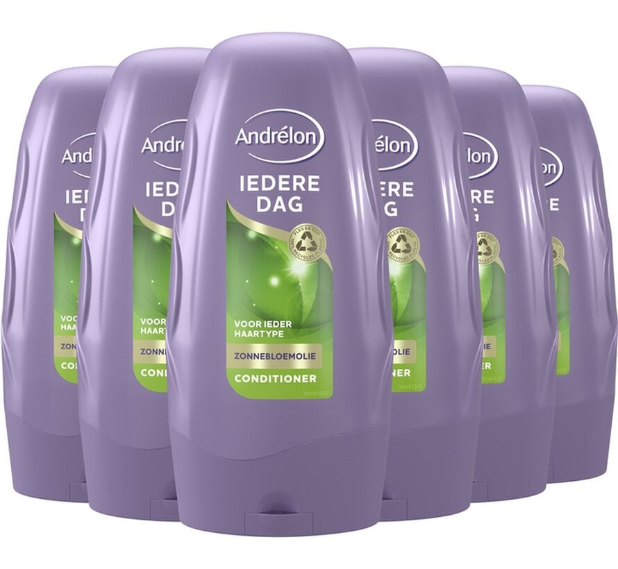 Iedere dag - Voor ieder haartype - Conditioner - 6x 250ml