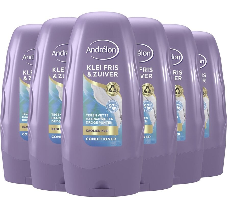 Klei Fris & Zuiver - Kaolien - Conditioner - 6x 250ml