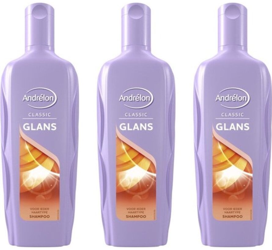 Glans - Zomertarwe & Honing - Shampoo - 3x 300ml