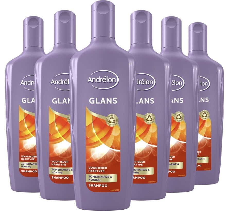 Glans - Zomertarwe & Honing - Shampoo - 6x 300ml
