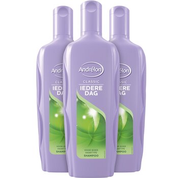 Andrelon Iedere dag - Zonnebloemolie - Shampoo - 3x 300ml