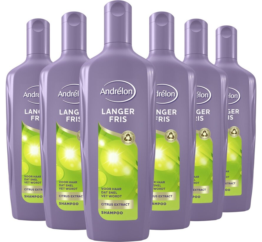 Langer Fris - Citrus Extract - Shampoo - 6x 300ml