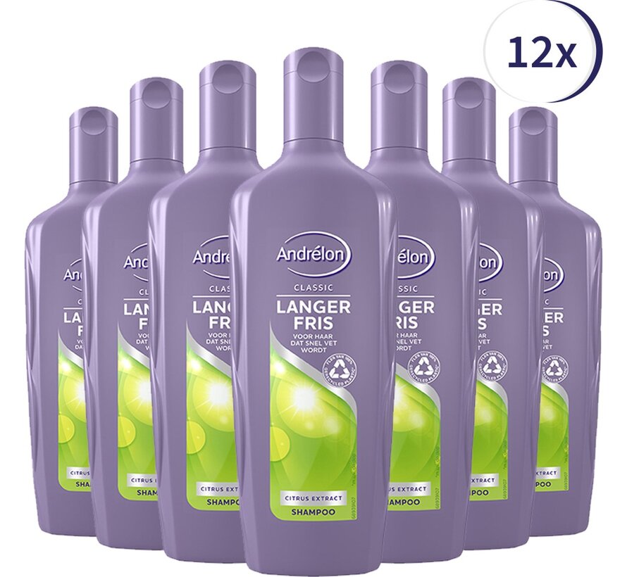 Langer Fris - Citrus Extract - Shampoo - 12x 300ml