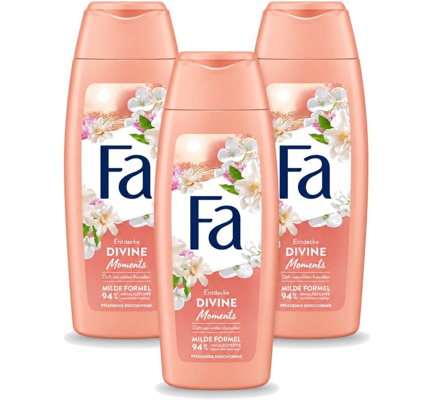 Divine Moments - Douchegel - 3x 250ml