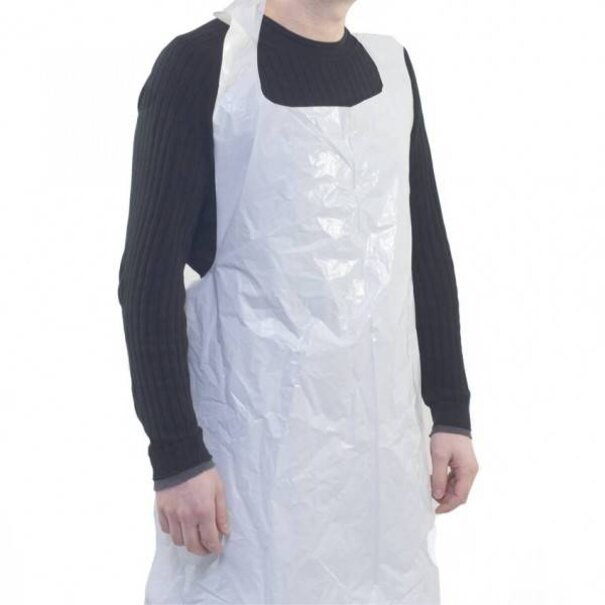 Wegwerpschorten wit 100 stuks in Dispenser