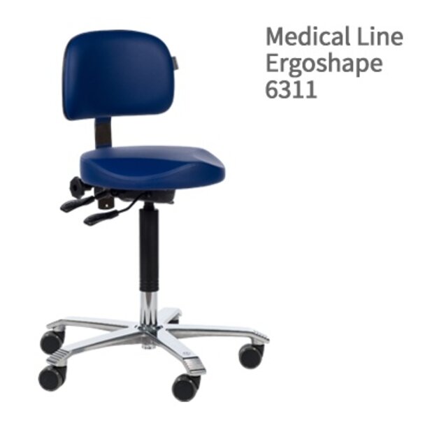 Score Score werkstoel Medical Line met rug