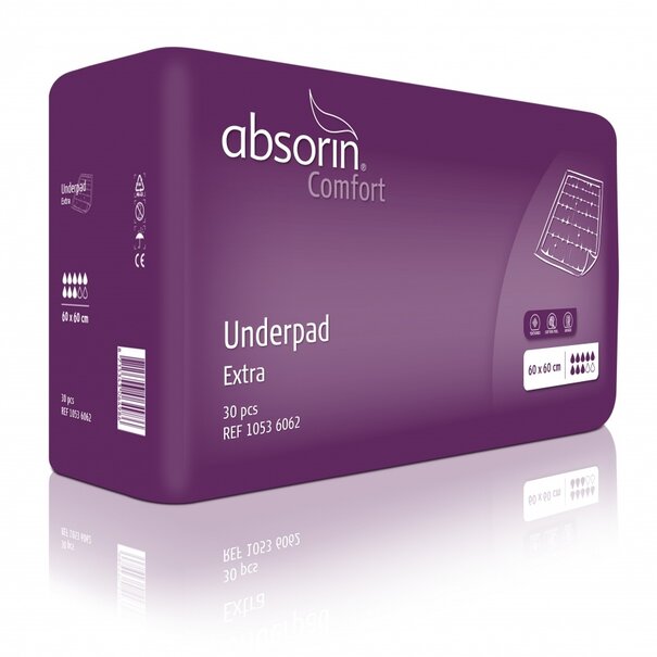 Absorin Onderlegger Absorin comfort Extra 40x60 cm -800ML Opname