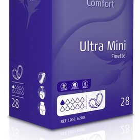 Inlegverband Finette Ultra mini 28 stuks