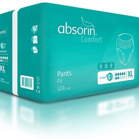 Incontinentie broekjes Absorin Fit maat XL 2050ML Opname