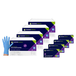 Nitril handschoen extra strong blauw 1000 STUKS