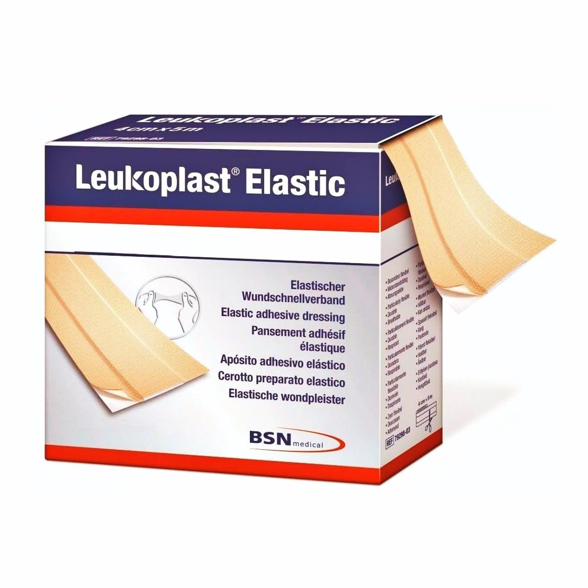 pastel Sociaal Kano Leukoplast Elastic wondpleister 5m x 8cm - De Boer Dental