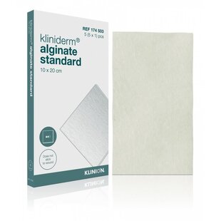 Kliniderm Alginate Standard alginaat wondverband 10x20cm
