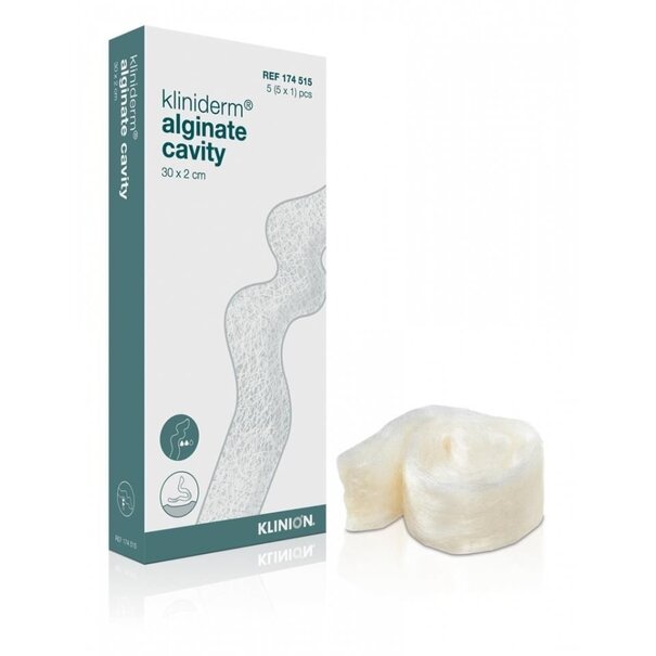 Kliniderm Kliniderm Alginate Cavity alginaat streng 30x2cm