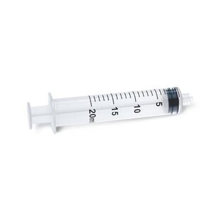 BD Plastipak injectiespuit 20ml 3-delig luer-lock 120 stuks