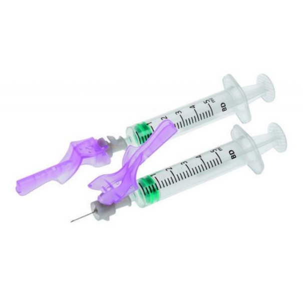 Becton Dickinson BD Eclipse veiligheidsnaald 27G grijs 0,4x13mm 100 stuks