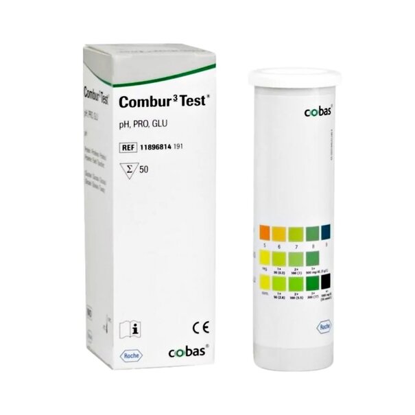 Roche  Combur 3 urine teststrips THT 30-11-26